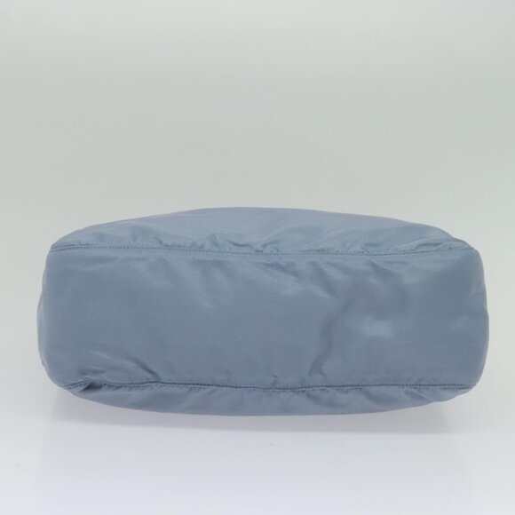 PRADA Shoulder Bag Nylon Light Blue Silver Auth BA5343 - Picture 6 of 16